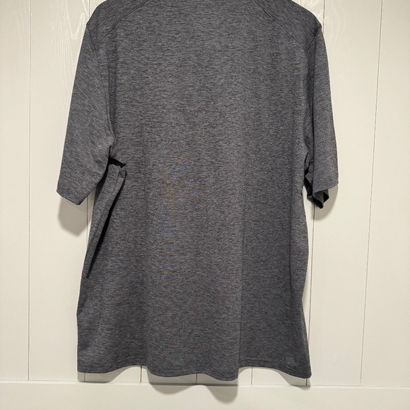 Gerry Men's Polo Shirt Short Sleeve Comfort Stretch Knit UPF 40 Gray - Size XL - Picture 2 of 7